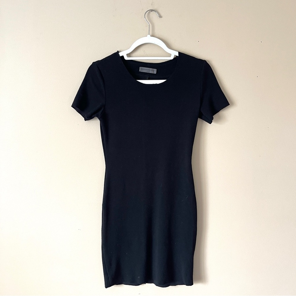 Alessandro Miele | Black Knit Bodycon Mini Dress Sz M